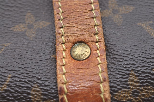 Auth LOUIS VUITTON Monogram Saumur 30 Shoulder Cross Body Bag M42256 Junk 9946A