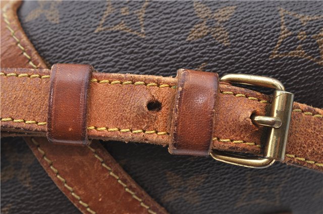 Auth LOUIS VUITTON Monogram Saumur 30 Shoulder Cross Body Bag M42256 Junk 9946A