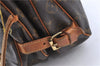 Auth LOUIS VUITTON Monogram Saumur 30 Shoulder Cross Body Bag M42256 Junk 9946A