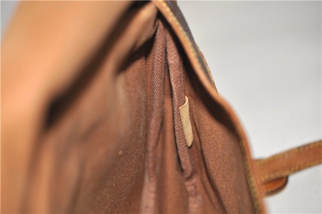 Auth LOUIS VUITTON Monogram Saumur 30 Shoulder Cross Body Bag M42256 Junk 9946A