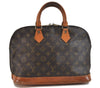 Authentic Louis Vuitton Monogram Alma Hand Bag M51130 LV 9946C