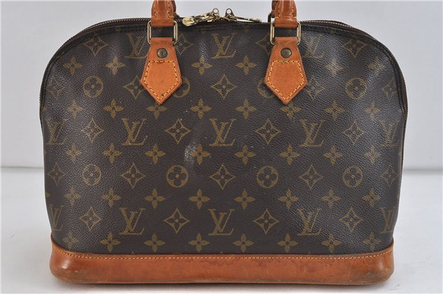 Authentic Louis Vuitton Monogram Alma Hand Bag M51130 LV 9946C