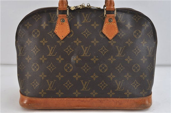 Authentic Louis Vuitton Monogram Alma Hand Bag M51130 LV 9946C