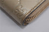 Authentic GUCCI Guccissima Leather Round Zip Long Wallet Purse 388680 Gold 9947E