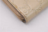 Authentic GUCCI Guccissima Leather Round Zip Long Wallet Purse 388680 Gold 9947E