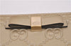 Authentic GUCCI Guccissima Leather Round Zip Long Wallet Purse 388680 Gold 9947E