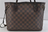 Authentic Louis Vuitton Damier Neverfull PM Tote Bag N51109 LV 9951C