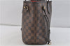 Authentic Louis Vuitton Damier Neverfull PM Tote Bag N51109 LV 9951C