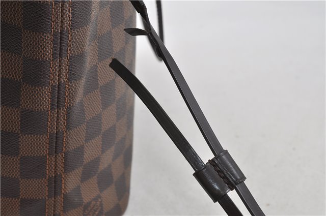 Authentic Louis Vuitton Damier Neverfull PM Tote Bag N51109 LV 9951C