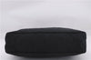 Authentic GUCCI Horsebit Hobo Shoulder Bag GG Canvas Leather 115867 Black 9951E