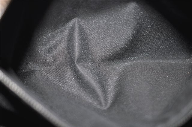 Authentic GUCCI Horsebit Hobo Shoulder Bag GG Canvas Leather 115867 Black 9951E