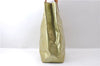 Authentic Louis Vuitton Vernis Reade MM Hand Bag Light Green M91142 LV 9955C