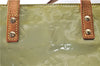 Authentic Louis Vuitton Vernis Reade MM Hand Bag Light Green M91142 LV 9955C