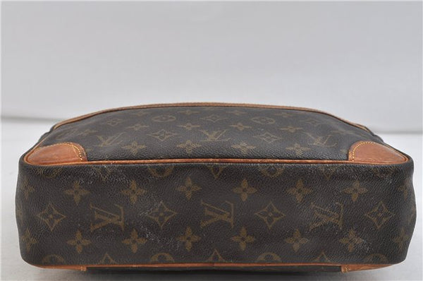 Auth Louis Vuitton Monogram Trocadero 30 Shoulder Cross Body Bag M51272 LV 9956C