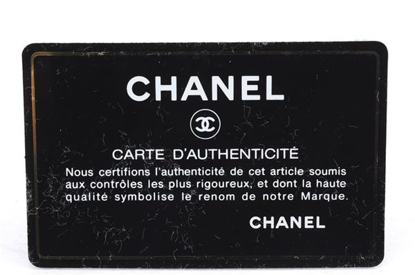 Authentic CHANEL Calf Skin CoCo Mark Trifold Wallet Purse Purple CC 9956D