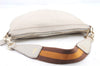 Authentic GUCCI Shoulder Hand Bag Purse Leather Ivory 9958C