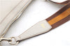 Authentic GUCCI Shoulder Hand Bag Purse Leather Ivory 9958C