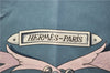 Authentic HERMES Carre 90 Scarf "LE MORS A LA CONETABLE" Silk Blue 9958E