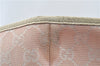 Authentic GUCCI Sherry Line Tote Bag GG Canvas Leather 139260 Pink 9958F