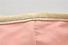 Authentic GUCCI Sherry Line Tote Bag GG Canvas Leather 139260 Pink 9958F