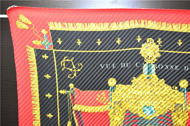 Authentic HERMES Pleats Scarf 