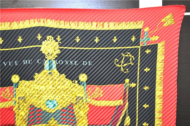 Authentic HERMES Pleats Scarf 