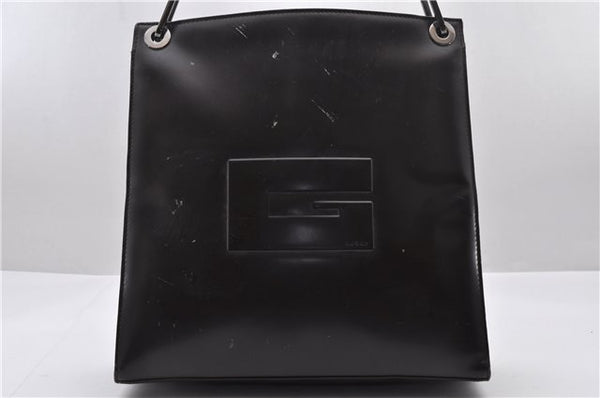 Authentic GUCCI Shoulder Hand Bag Purse Leather Brown 9965C