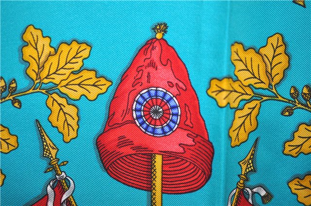 Auth HERMES Carre 90 Scarf 