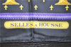 Authentic HERMES Carre 90 Scarf "SELLES A HOUSSE" Silk Black 9968D