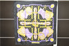 Authentic HERMES Carre 90 Scarf "SELLES A HOUSSE" Silk Black 9968D