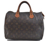 Authentic Louis Vuitton Monogram Speedy 30 Hand Bag M41526 LV Junk 9969C