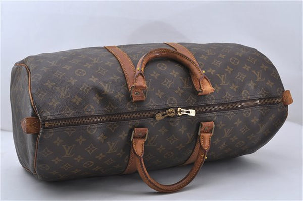 Authentic Louis Vuitton Monogram Keepall 50 Boston Bag M41426 LV 9970C