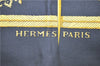 Authentic HERMES Carre 90 Scarf "LES ARMES DE PARIS" Silk Yellow 9970D