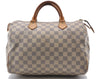 Authentic Louis Vuitton Damier Azur Speedy30 Hand Bag N41533 LV 9972C