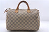 Authentic Louis Vuitton Damier Azur Speedy30 Hand Bag N41533 LV 9972C