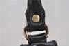 Authentic GUCCI Vintage Shoulder Tote Bag GG Canvas Leather 206719 Black 9973F