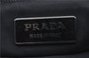 Authentic PRADA Canvas Leather Shoulder Cross Body Bag Khaki Green 9975C