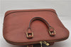 Authentic Louis Vuitton Epi Alma PM Hand Bag Brown M52143 LV 9976E