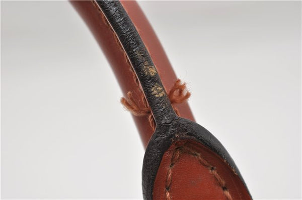 Authentic Louis Vuitton Epi Alma PM Hand Bag Brown M52143 LV 9976E