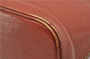 Authentic Louis Vuitton Epi Alma PM Hand Bag Brown M52143 LV 9976E