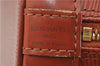 Authentic Louis Vuitton Epi Alma PM Hand Bag Brown M52143 LV 9976E