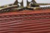 Authentic Louis Vuitton Epi Alma PM Hand Bag Brown M52143 LV 9976E