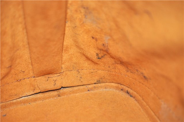 Authentic Louis Vuitton Epi Alma PM Hand Bag Brown M52143 LV 9976E