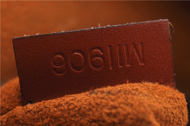 Authentic Louis Vuitton Epi Alma PM Hand Bag Brown M52143 LV 9976E