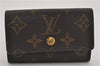 Authentic Louis Vuitton Monogram Multicles 6 Key Case Holder M61285 Pink 9976F