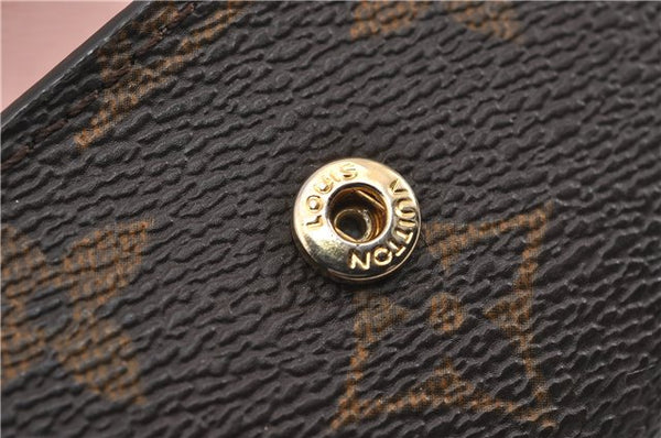 Authentic Louis Vuitton Monogram Multicles 6 Key Case Holder M61285 Pink 9976F