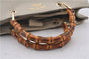 Authentic GUCCI Bamboo Shopper 2way Hand Shoulder Bag Leather 323660 Ivory 9978D