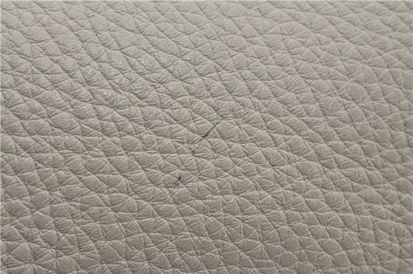 Authentic GUCCI Bamboo Shopper 2way Hand Shoulder Bag Leather 323660 Ivory 9978D