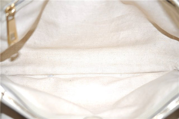 Authentic GUCCI Bamboo Shopper 2way Hand Shoulder Bag Leather 323660 Ivory 9978D