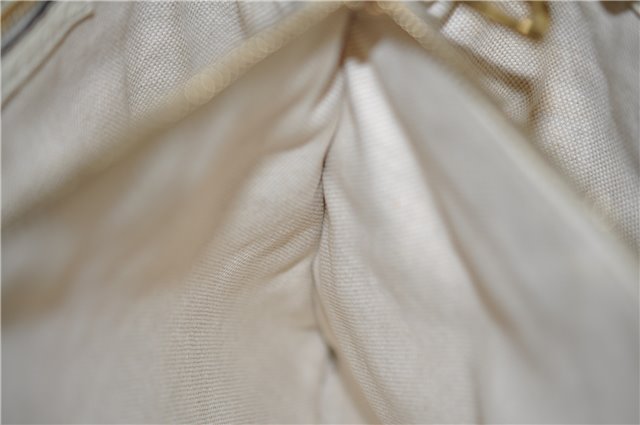 Authentic GUCCI Bamboo Shopper 2way Hand Shoulder Bag Leather 323660 Ivory 9978D